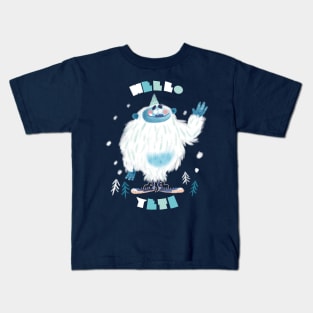Hello Yeti! Kids T-Shirt